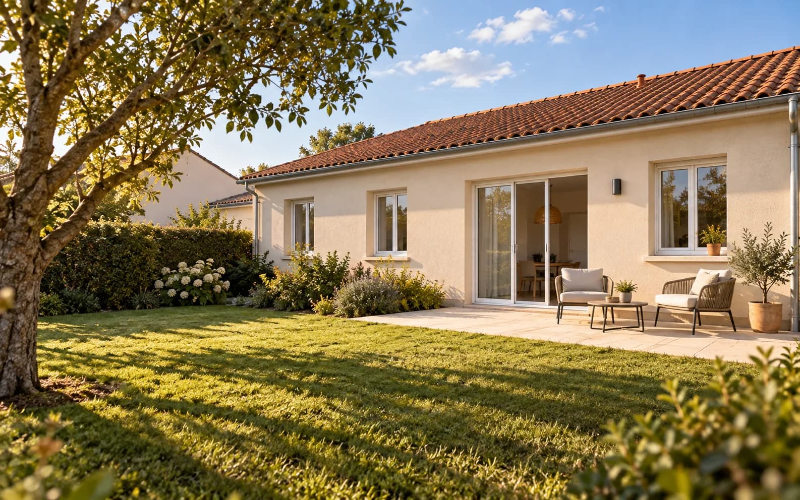 Maison familiale T4 avec jardin — vue principale